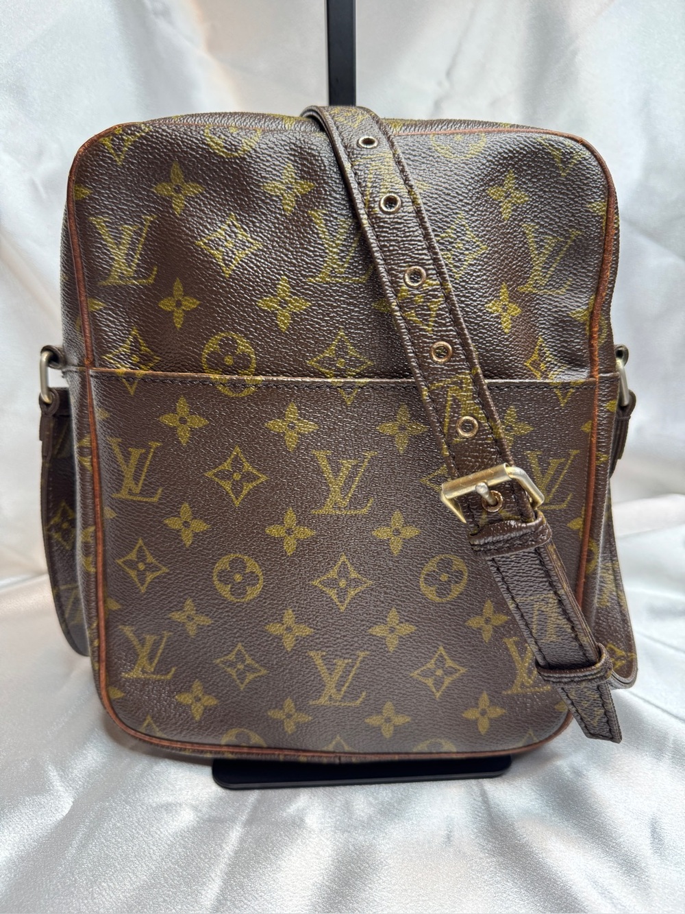 Louis Vuitton LV  Monogram Marceau Canvas Messenger Bag with COA